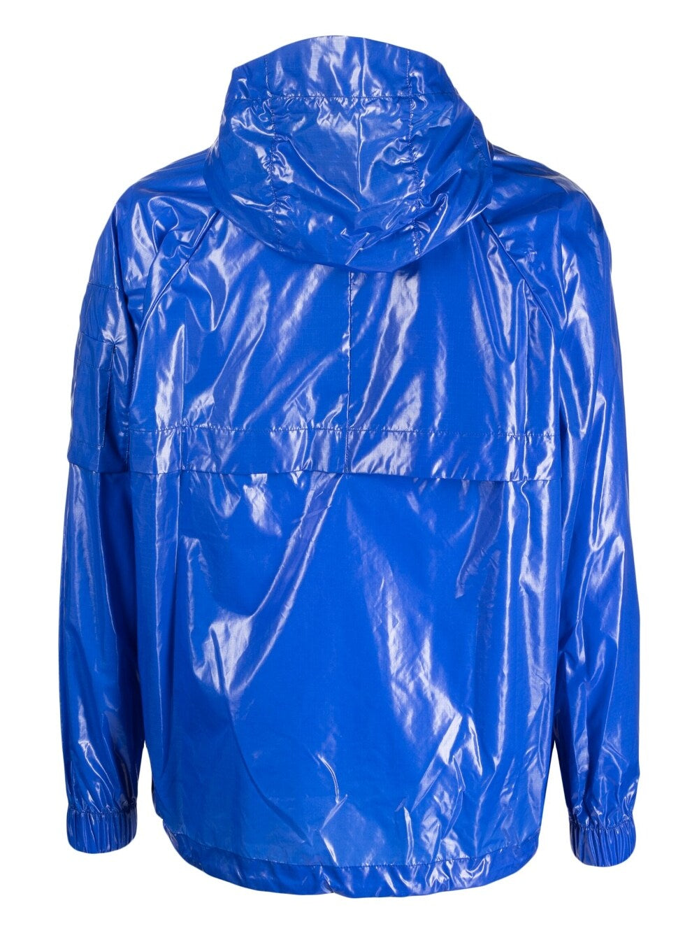 K-Way R&D Coats Blue lightweight hooded jacket
