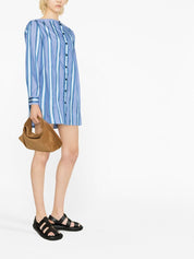 Etro Dresses Clear Blue silk shirt dress