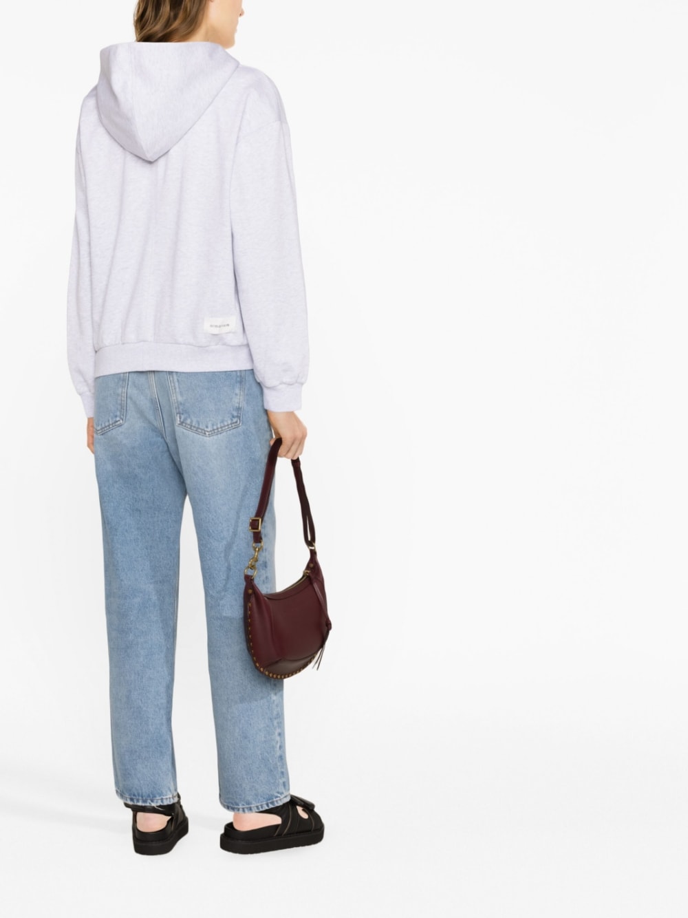Grey Cotton Hoodie — Armarium Sweaters