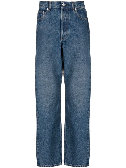 Ambush Clear Blue High‑Rise Loose‑Fit Jeans