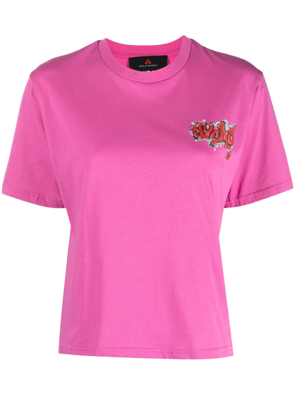 T-shirts et polos Peuterey T-shirt en coton rose