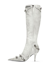 Bottes Balenciaga blanches