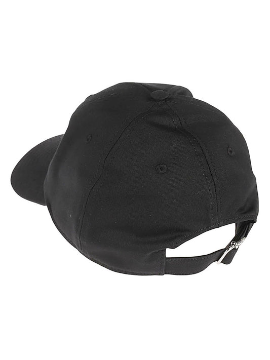 Black Cotton Baseball Cap — Armarium Hats