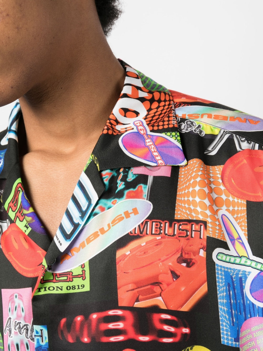 Ambush MultiColour Graphic-Print Short-Sleeve Shirt