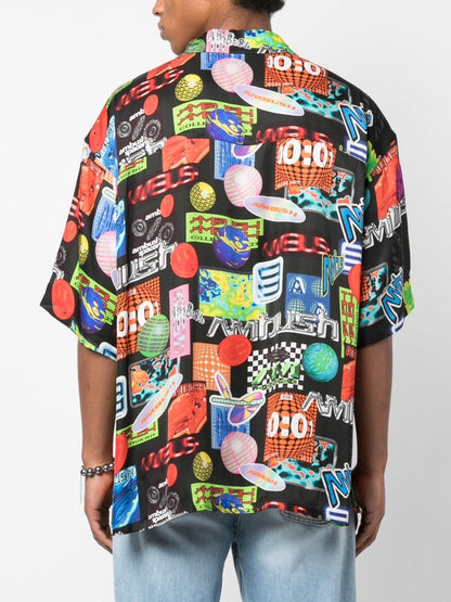 Ambush MultiColour Graphic-Print Short-Sleeve Shirt