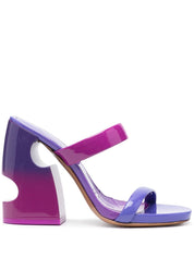 Off White Sandals Fuchsia