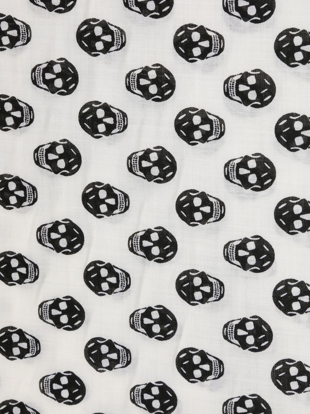 Écharpes Alexander McQueen blanches
