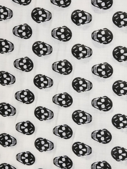 Écharpes Alexander McQueen blanches