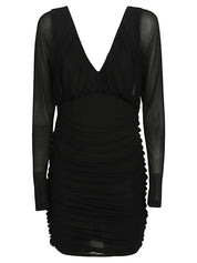 Saint Laurent Dresses Black jersey mini