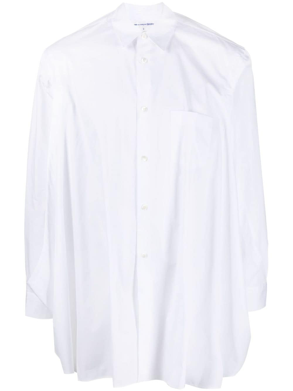 Comme des Garcons Shirts White cotton shirt