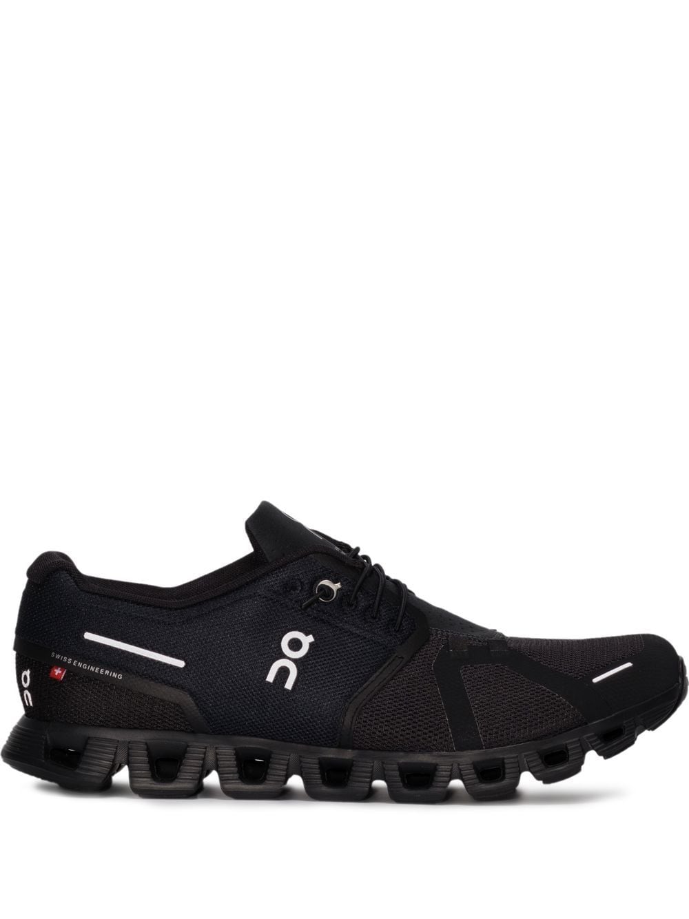 ON Sneakers Black — Men’s Cloud 5 Running Sneakers