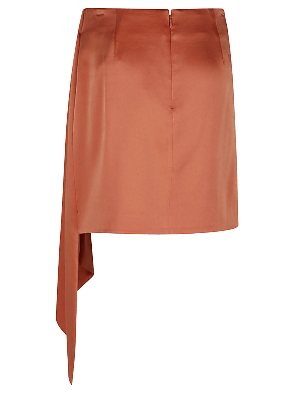 Red Satin Mini Skirt — Jonathan Simkhai