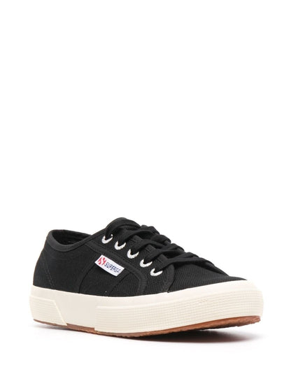 Superga Sneakers Black — Refined Everyday Low‑Tops