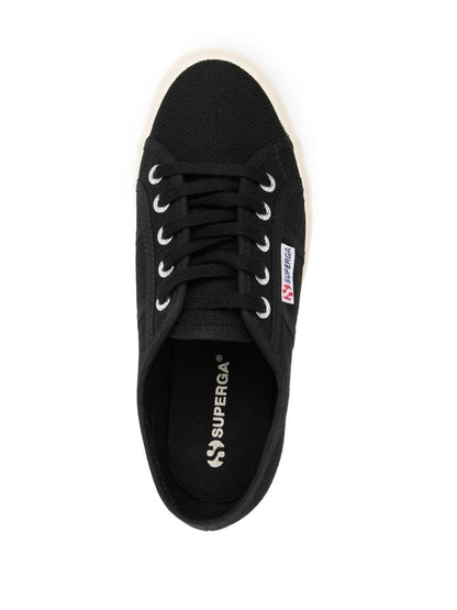 Superga Sneakers Black — Refined Everyday Low‑Tops