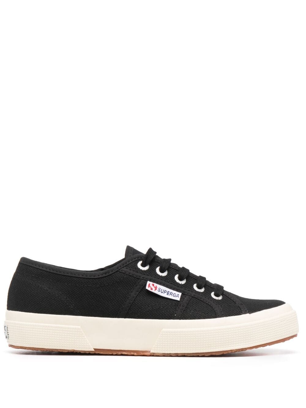Superga Sneakers Black — Refined Everyday Low‑Tops