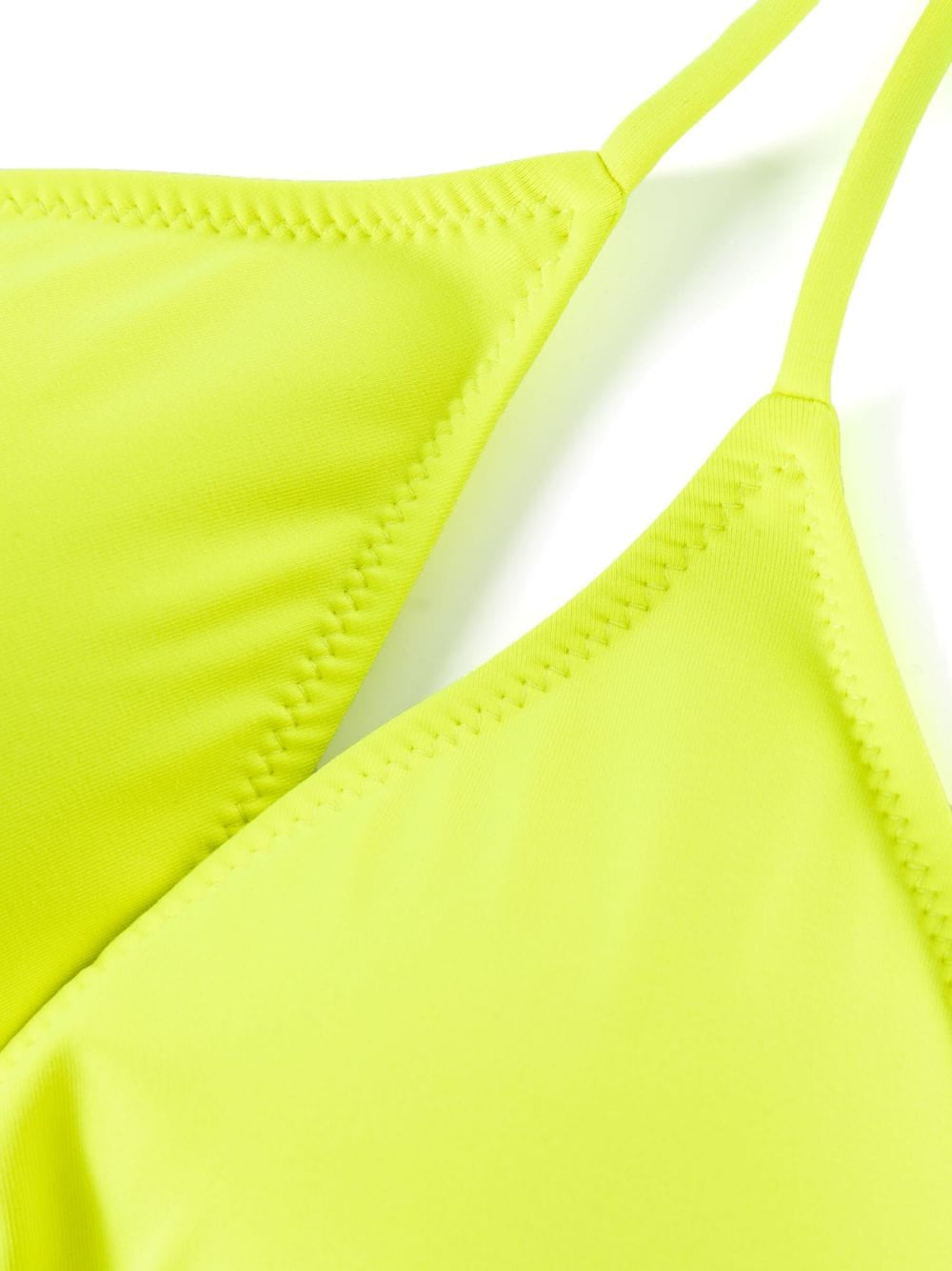 Yellow Triangle Bikini Top — MC2 Saint Barth Sea Clothing