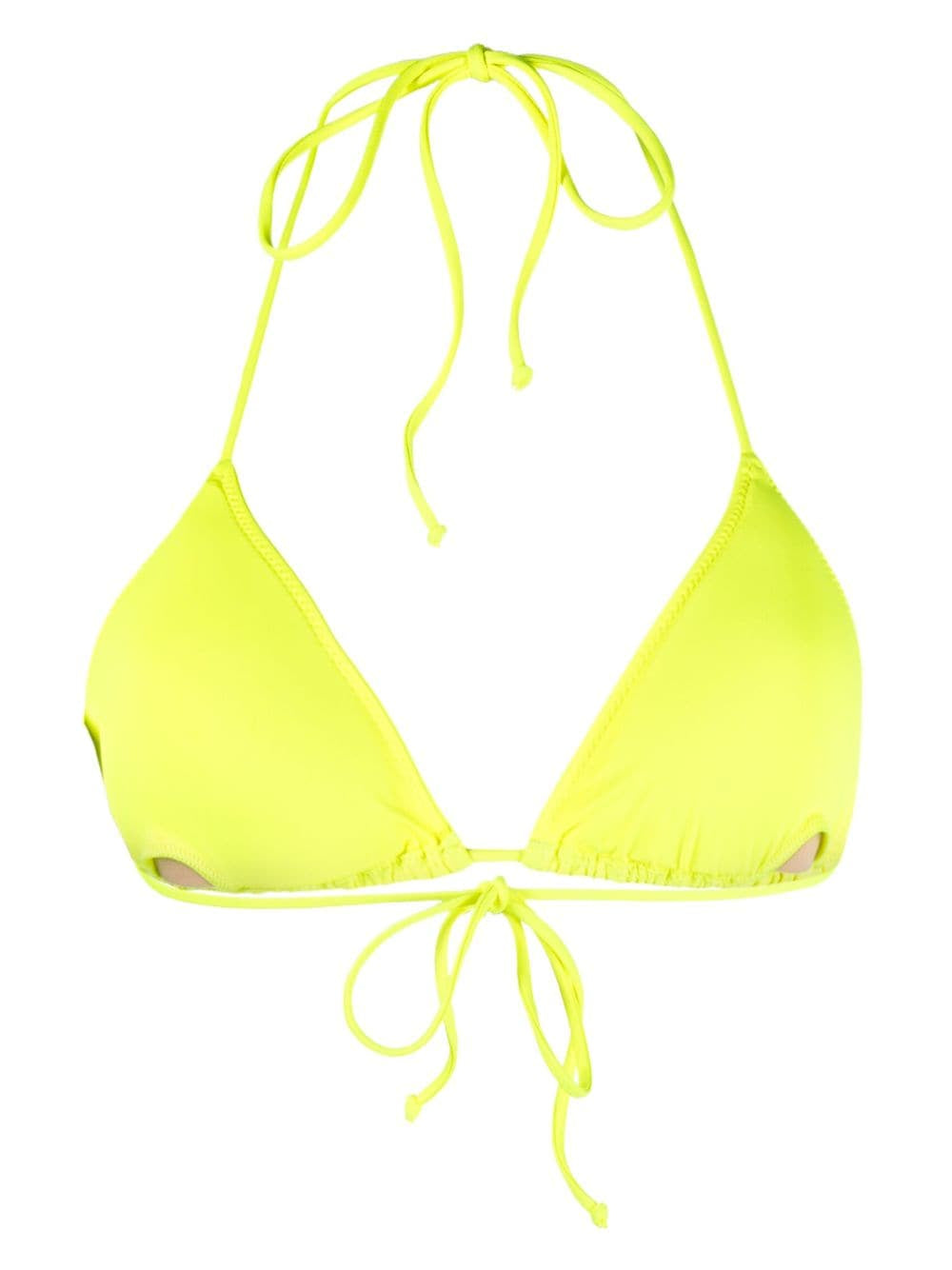 Yellow Triangle Bikini Top — MC2 Saint Barth Sea Clothing