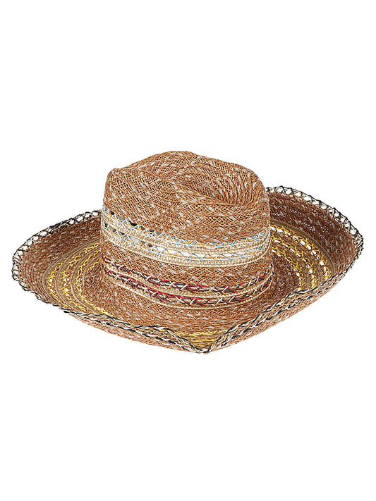 Exquisite J Hats Brown Raffia Fedora — Lightweight Summer Ease