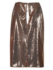 Haut court à paillettes roses Dahlo