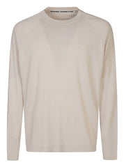 Original Vintage Sweaters Grey — Luxury Cotton‑Silk Knit