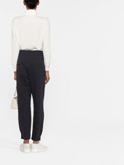 Suéteres Brunello Cucinelli Cuello alto de cachemira blanca