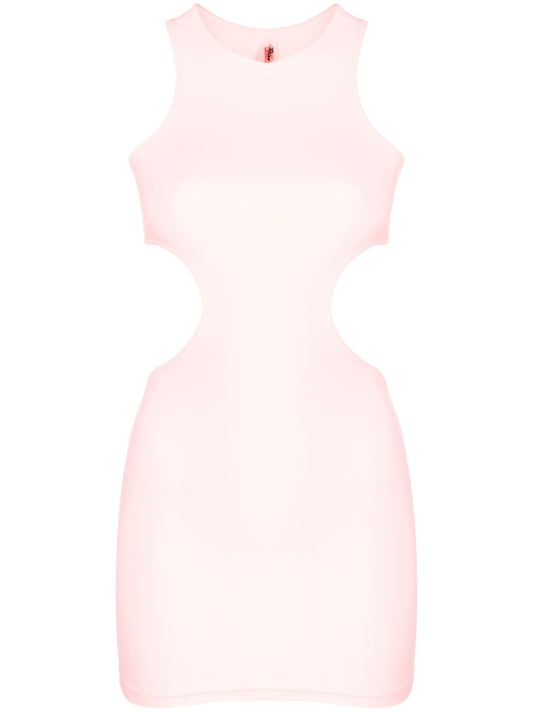 Pink cut-out minidress — Reina Olga