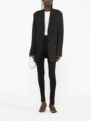 WARDROBE.NYC Trousers Black high waist leggings