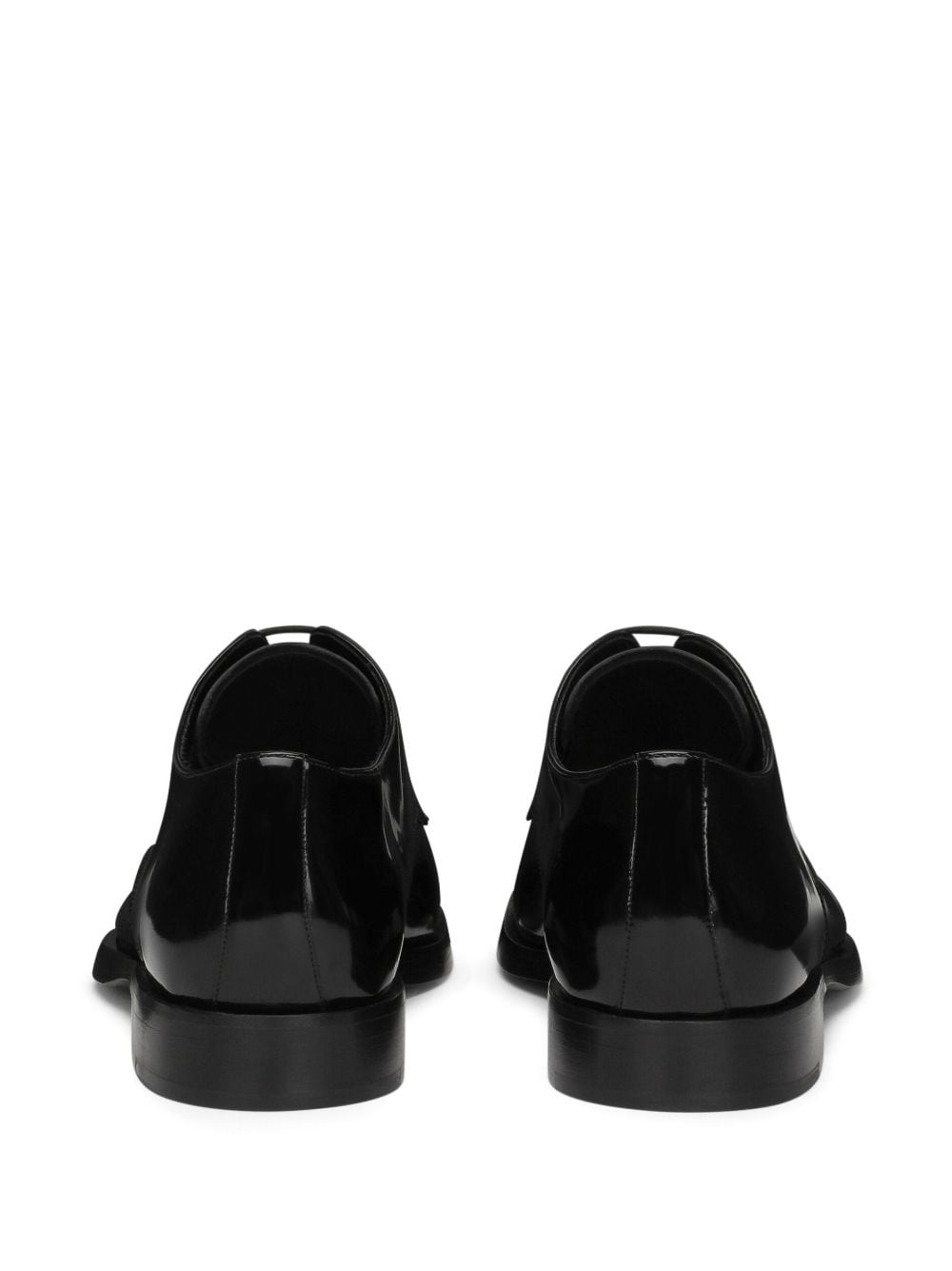 Dolce & Gabbana Black Patent Calf Leather Boots