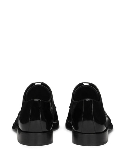 Dolce & Gabbana Black Patent Calf Leather Boots