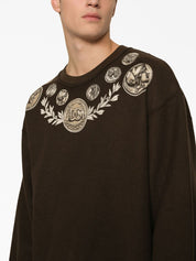 Dolce & Gabbana Graphic Print Sweatshirt in Cotton