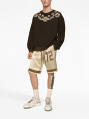 Dolce & Gabbana Graphic Print Sweatshirt in Cotton