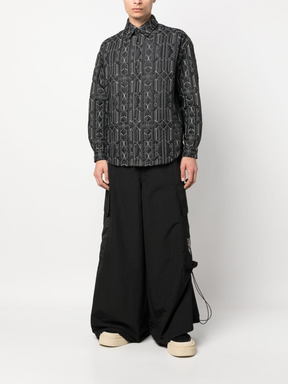 Chemises Palm Angels grises