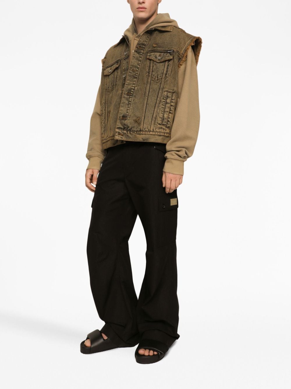 Pantalones Dolce &amp; Gabbana Algodón negro