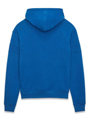 Saint Laurent Sweaters Blue cotton hoodie