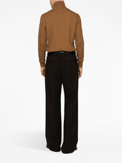 Dolce & Gabbana Sweaters Camel silk knit