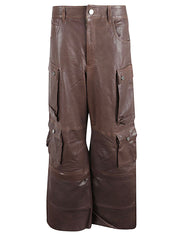 Fermas.Club Trousers Brown cargo fit