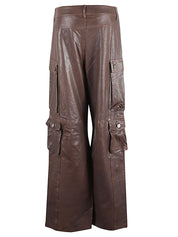 Fermas.Club Trousers Brown cargo fit
