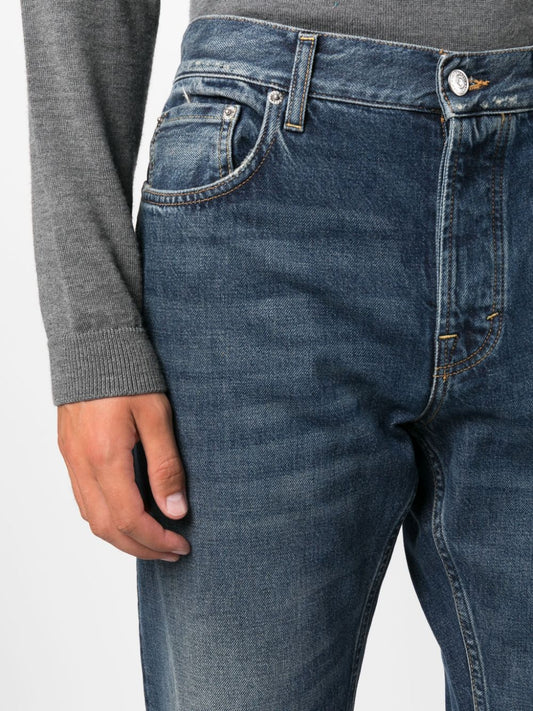 Department5 Jeans Blue — Mid‑Rise Slim Jeans