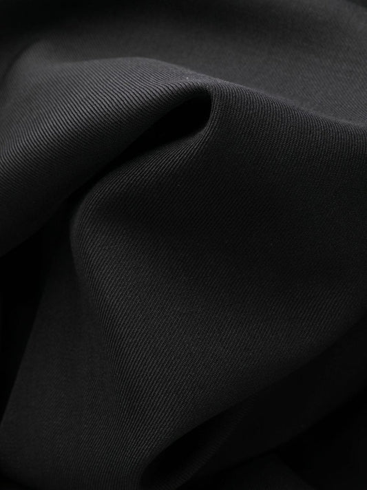 Ambush Black Virgin Wool Trousers — Slim Cut Elegance