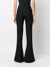 Pantalon Ambush en laine vierge noire coupe slim