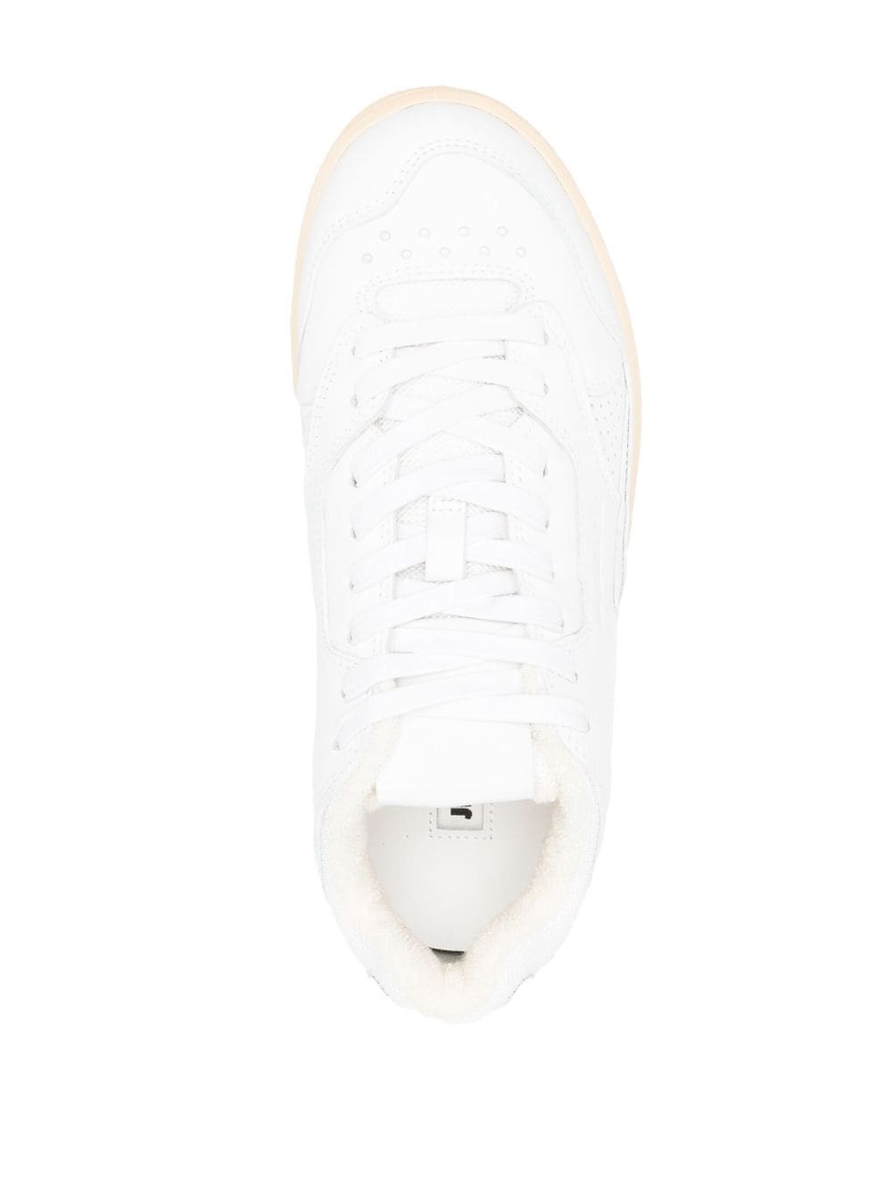 Jil Sander Sneakers White calf leather — Low‑Top Elegance