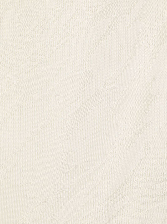 Écharpes Missoni en maille rectangulaire blanche