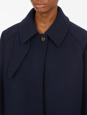 Ferragamo Coats Blue wool coat