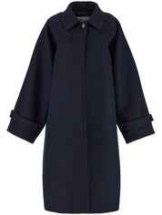 Ferragamo Coats Blue wool coat