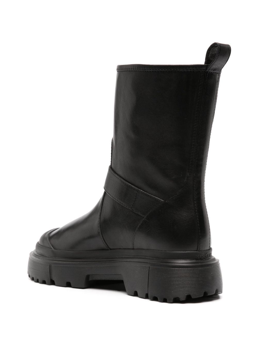 Hogan Pre Boots Black calf leather