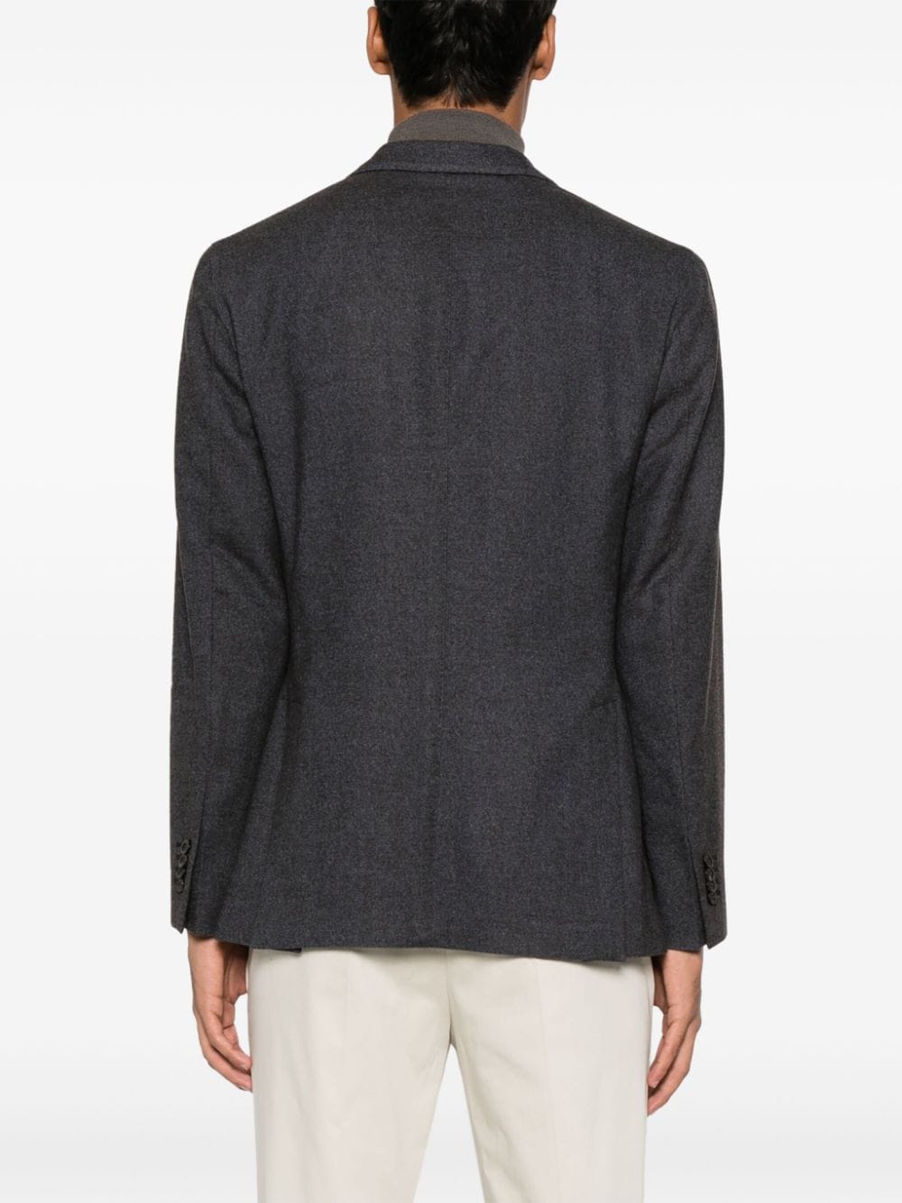 Chaquetas Boglioli Blazer de lana virgen gris