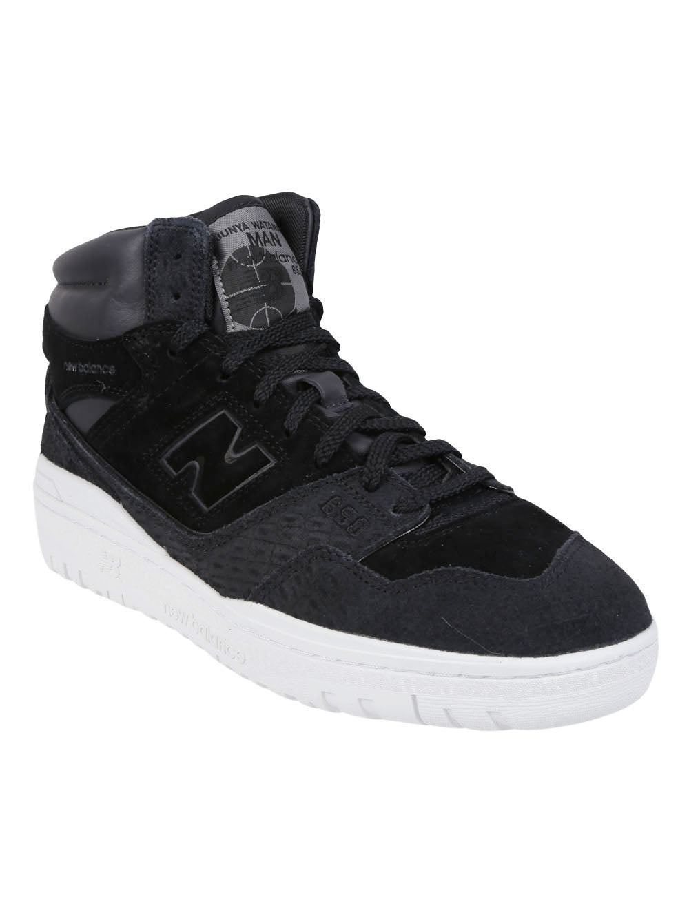 Junya Watanabe Man x New Balance Sneakers — Black Veal Skin