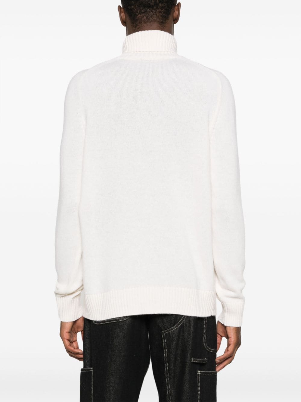 Circolo 1901 Sweaters White alpaca wool blend