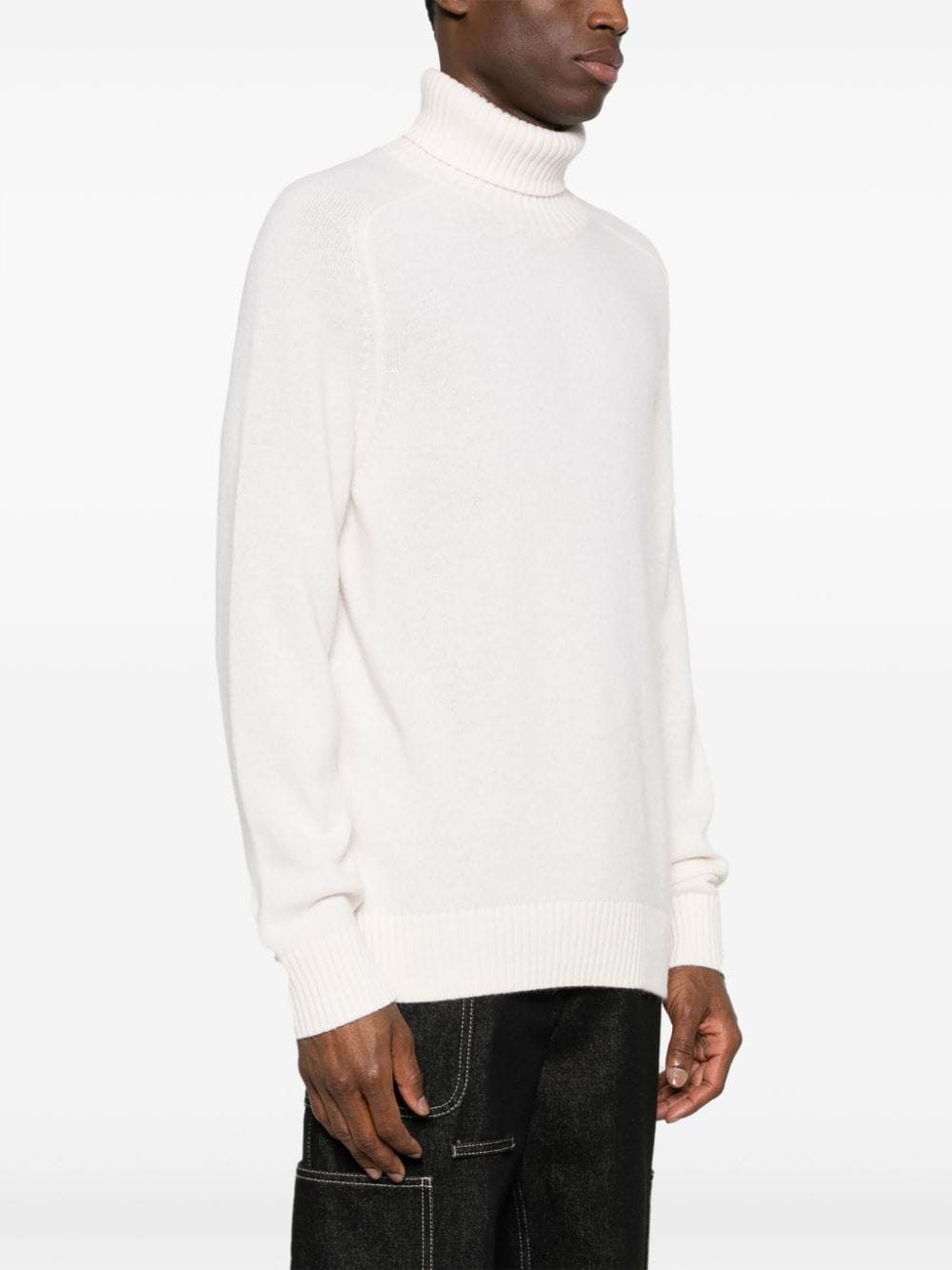 Circolo 1901 Sweaters White alpaca wool blend