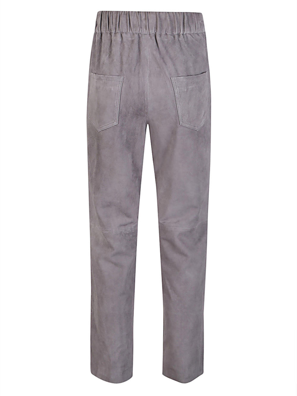 Pantalón Via Masini 80 Gris con cintura elástica